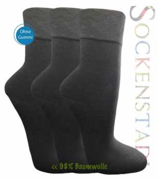 Baumwollsocken | schwarz